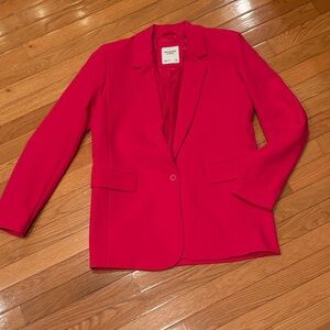 Abercrombie & Fitch Bright Fuschia Pink Women's Blazer